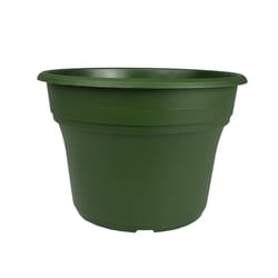 HC Companies Panterra 11.37 in. H X 14 in. D Plastic Texture Planter Green