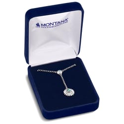 Montana Silversmiths Women's Heyday Blossom Drop Silver/Turquoise Necklace