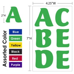 Bazic Products Alphabet Stickers Paper 1 pk
