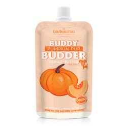 Bark Bistro Company Buddy Budder Pumpkin Pup Grain Free Peanut Butter For Dogs 4 oz 3 in. 1 pk