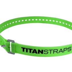 TitanStraps Industrial 1 in. W X 36 in. L Green Tie Down Strap 1 pk