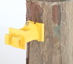 Dare Sung Wood Post Insulator Yellow