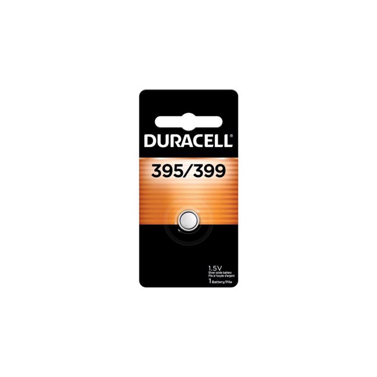 Photos - Circuit Breaker Duracell Silver Oxide 395/399 1.5 V 55 mAh Electronic/Watch Battery 1 pk D 