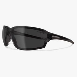 Edge Eyewear Anti-Fog Safety Glasses Smoke Lens Black Frame 1 pk