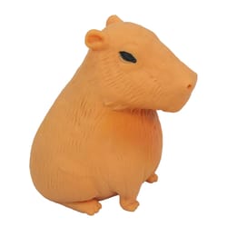 Keycraft Capybara Stretch/Smash Toy Brown