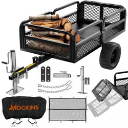 Mockins Black/Silver Utility Trailer 1 pk