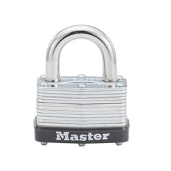 Master Lock 2-1/2 in. H X 1-7/10 in. W X 1-1/5 in. L Steel Warded Locking Warded Padlock