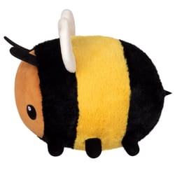 Squishable Snacker Fuzzy Bumblebee Plush Toy Multicolored 1 pc
