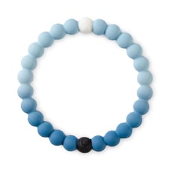 Lokai Unisex Makai Round Blue Bracelet Water Resistant Size 6