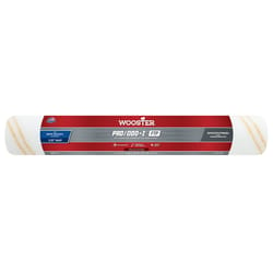 Wooster Synthetic Blend 18 in. W X 1/2 in. Paint Roller Cover 1 pk