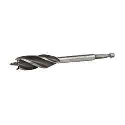 Exchange-A-Blade 13/16 in. X 6-1/4 in. L High Speed Steel Wood Auger Drill Bit Hex Shank 1 pc