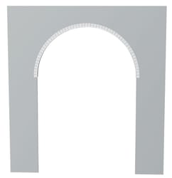 Amerimax 1.25 in. W X 8 ft. L PVC Archway Corner Bead