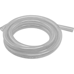 EZ FLO 1/2 in. D X 3/4 in. D X 10 ft³ L PVC Braided Tubing