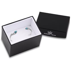 Montana Silversmiths Women's Kristi Titus Sterling Silver/Turquoise Bracelet One Size Fits Most