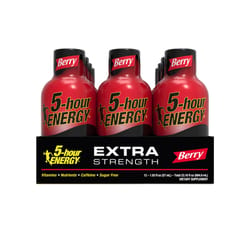 5-Hour Energy Extra Strength Sugar Free Berry Energy Shot 1.93 oz