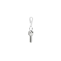 KeySmart Stainless Steel Silver U-Shaped Key Ring