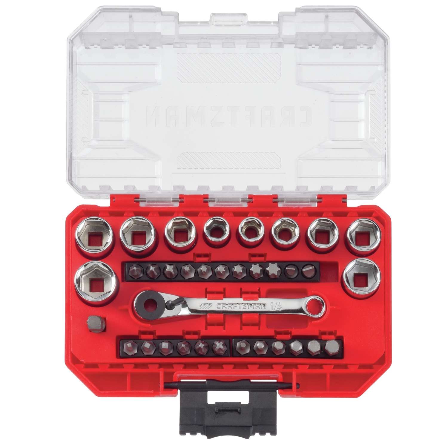 Craftsman Metric and SAE Ratcheting Bit Driver Set, 35 pc