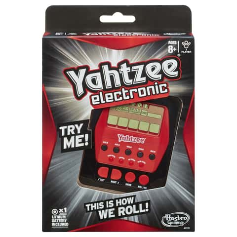 Yahtzee 2024 handheld game