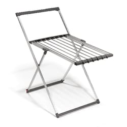 Polder 43 in. H X 24 in. W X 44 in. D Aluminum Collapsible Clothes Drying Rack