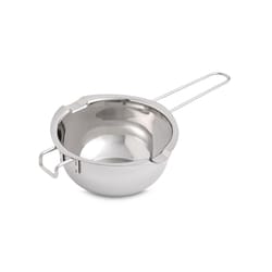 Mrs. Anderson Stainless Steel Melting Pot 0.63 qt Silver