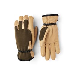 Hestra Job Kobolt Unisex Outdoor Fireplace Hearth Gloves Tan L 1 pair