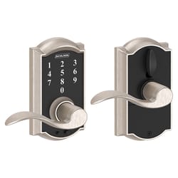 Schlage FE Series Satin Nickel Touchscreen Lever