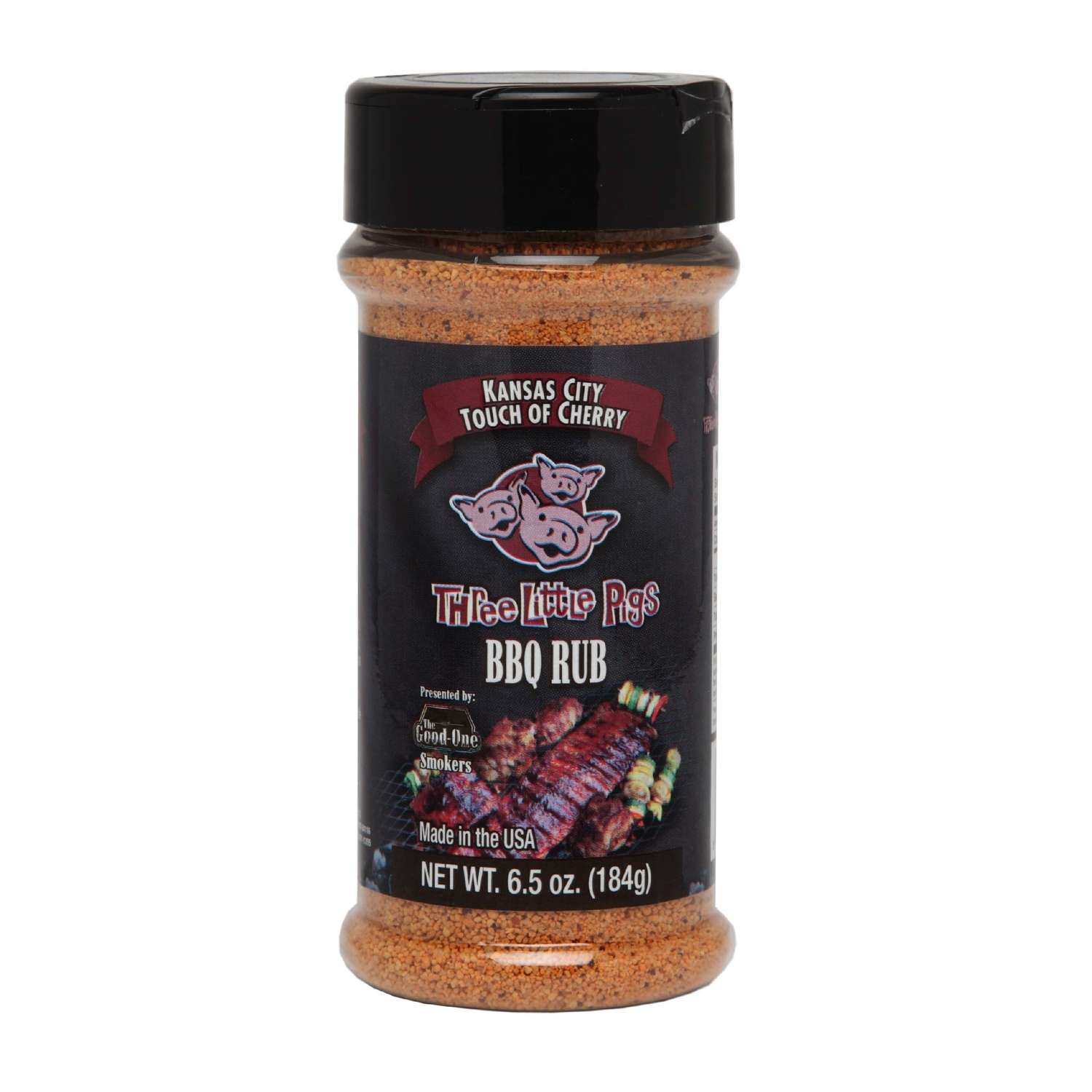 Three Little Pigs Touch of Cherry BBQ Rub 6.5 oz. - Ace Hardware