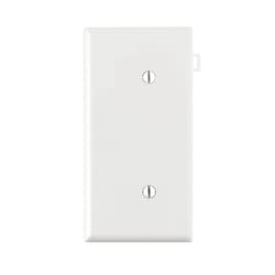 Leviton White 1 gang Thermoplastic Nylon Blank Wall Plate 1 pk