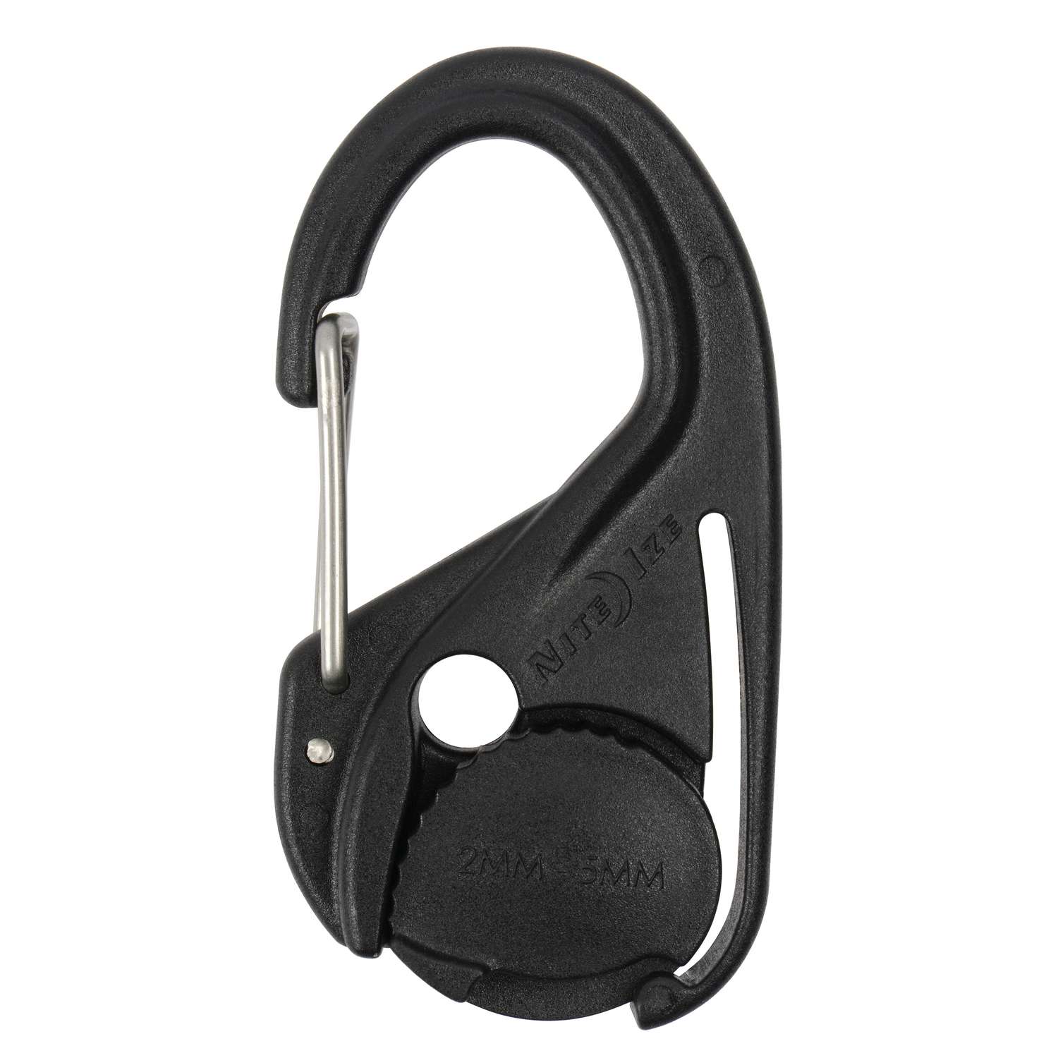 Nite Ize CamJam 2 in. L Black Twisted Plastic Tie-Down Rope Nite Ize CamJam 2 in. L Black Twisted Plastic Tie-Down Rope