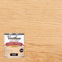 Varathane Semi-Gloss Golden Pecan Oil-Based Oil Modified Urethane One-Step Stain/Poly 1 qt