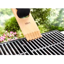 Grill Rescue Grill Brush with Scraper 1 in. H X 15 in. L X 5.5 in