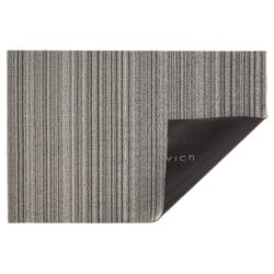 Chilewich 36 in. W X 60 in. L Birch Stripe PVC Vinyl Rug