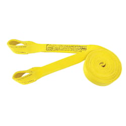 ProGrip 2 in. W X 20 ft. L Yellow Recovery Strap with Loops 20000 lb 1 pk