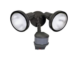 All-Pro Precision Plus Doppler Radar Motion-Sensing 270 deg Incandescent Bronze Outdoor Floodlight H