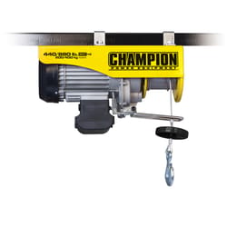 Champion 39.4 ft. 880 lb 1.1 HP Electric Automotive Winch