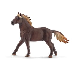 Schleich Mustang Stallion Toy Brown