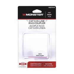 Monster Just Hook It Up Category 6 In-Line Coupler