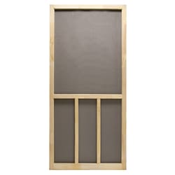 Precision 80-1/2 in. H X 32 in. W Aspen Natural Wood Wood Screen Door