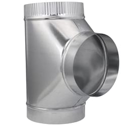 Imperial 8 in. X 8 in. X 8 in. Galvanized Steel Furnace Pipe Tee