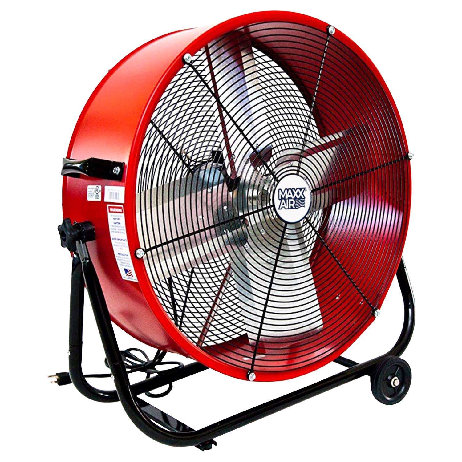 Maxx Air 28.25 in. H X 24 in. D 2 speed Drum Fan Ace Hardware