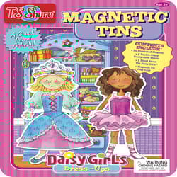 T.S. Shure Daisy Girls Magnetic Tin Playset Multicolor