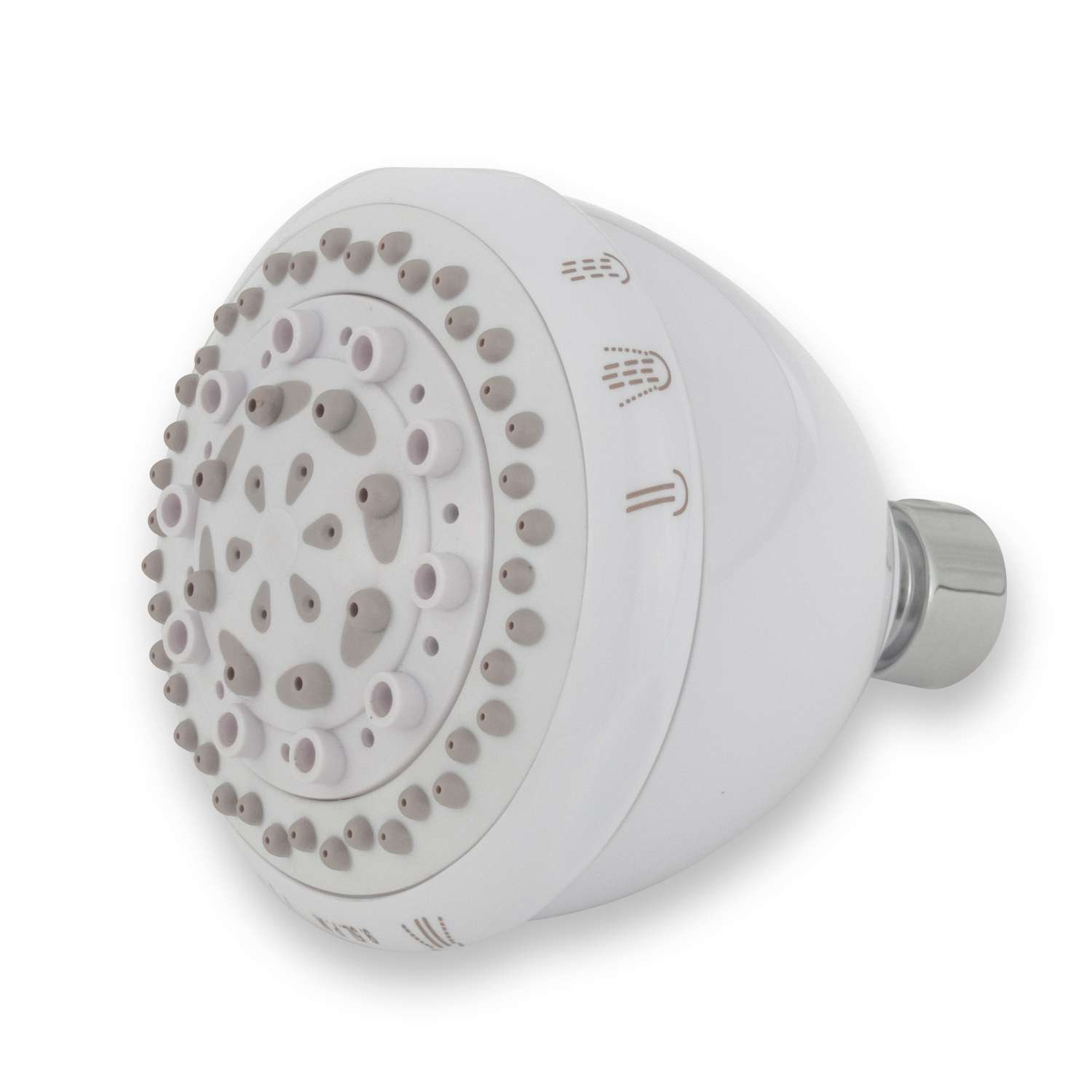 Whedon Rainbo Massage White 7 settings Showerhead 2.5 gpm - Ace Hardware