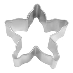 R&M International Corp International Corp 2 in. W X 2 in. L Mini Starfish Cookie Cutter Silver 1 pc