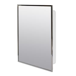 Renovators Supply 24 Stainless Steel Medicine Cabinet Mirrored Wall Mount