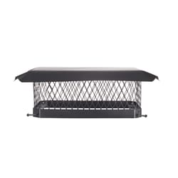 HY-C Shelter various in. Powder Coated Steel Chimney Cap