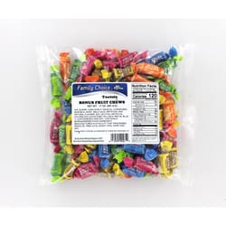 Family Choice Tootsie Assorted Fruit Chews Candy 18 oz