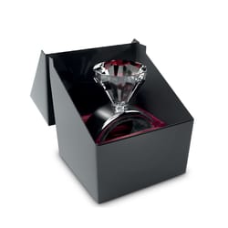 Kilo Clear/Silver Plastic/Stainless Steel Wine Drip Collar