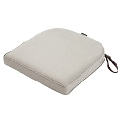 Classic Accessories Montlake Heather Gray Polyester Seat Cushion 2 in. H X 20 in. W X 20 in. L