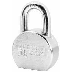 Master Lock American Lock 2-1/8 in. H X 1-3/32 in. W Steel Ball Bearing Locking Padlock