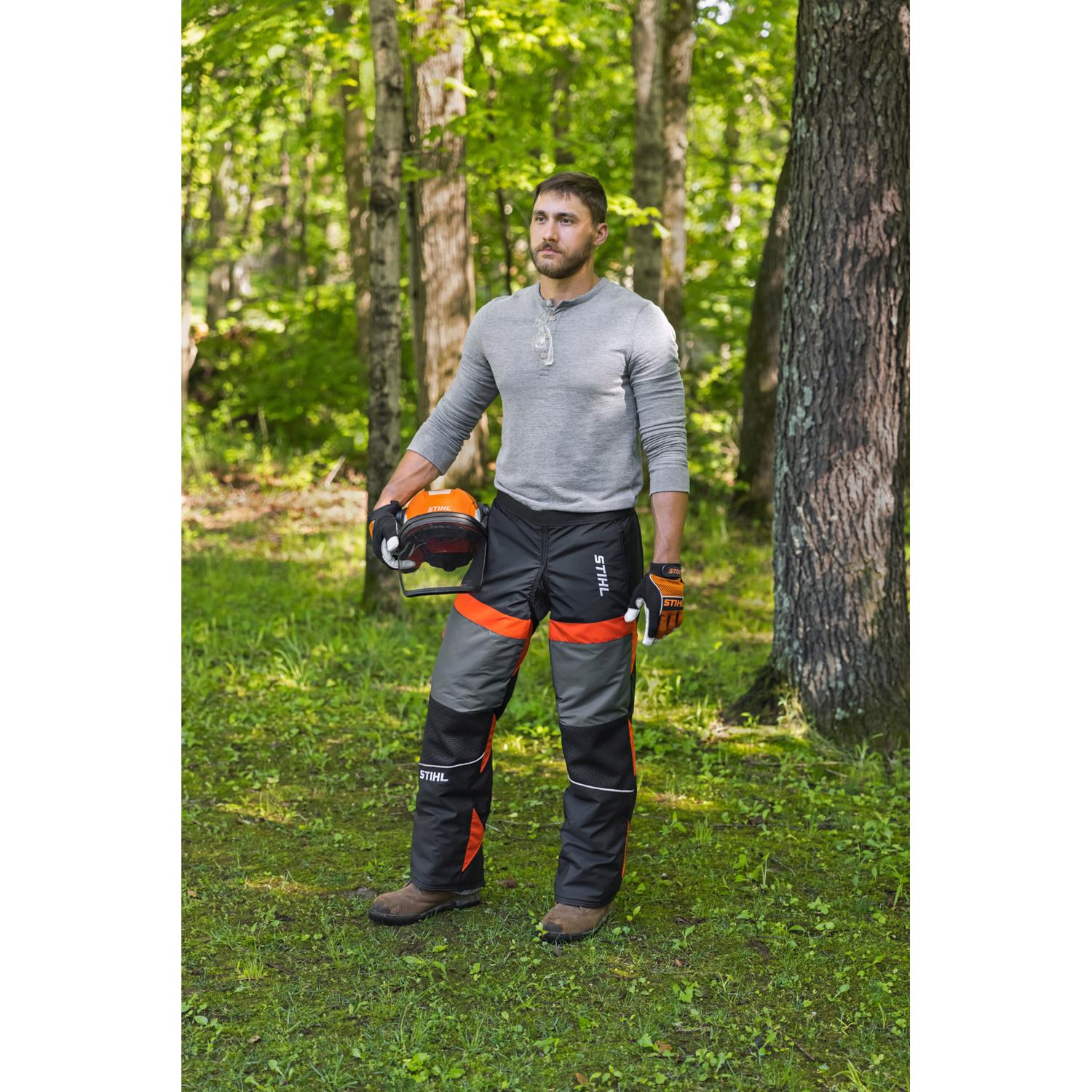 STIHL ADVANCE Nylon Apron Chaps Black 36 inch 1 pk - Ace Hardware